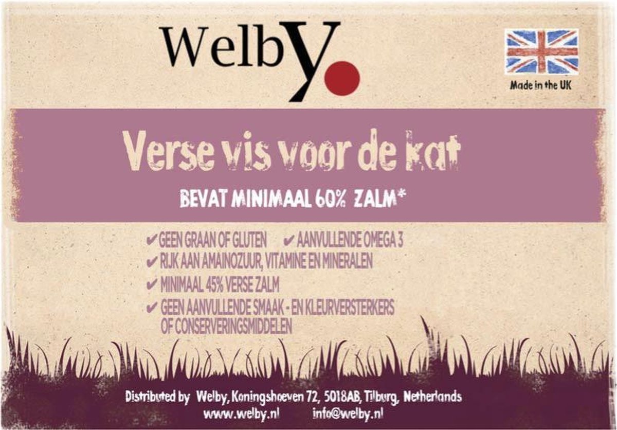Welby kattenbrokken Zalm