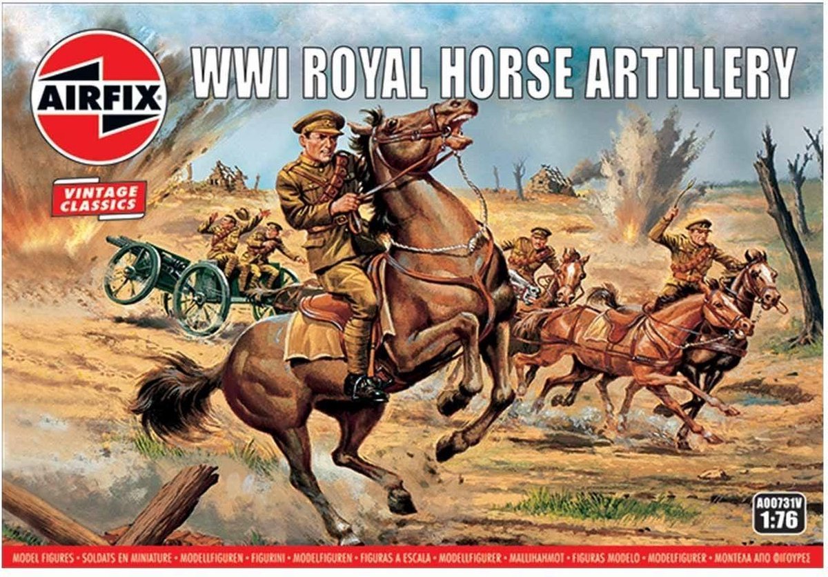 Airfix - Ww1 Royal House Artillery (Af00731v)