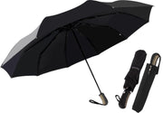 Beefree - Automatische King-size  Stormparaplu Ø 123 cm - Zwart