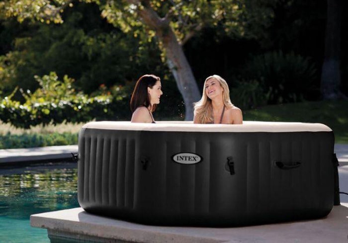 Intex Deluxe opblaasbare Bubbel & Jets spa 201 x 201 x 71 cm