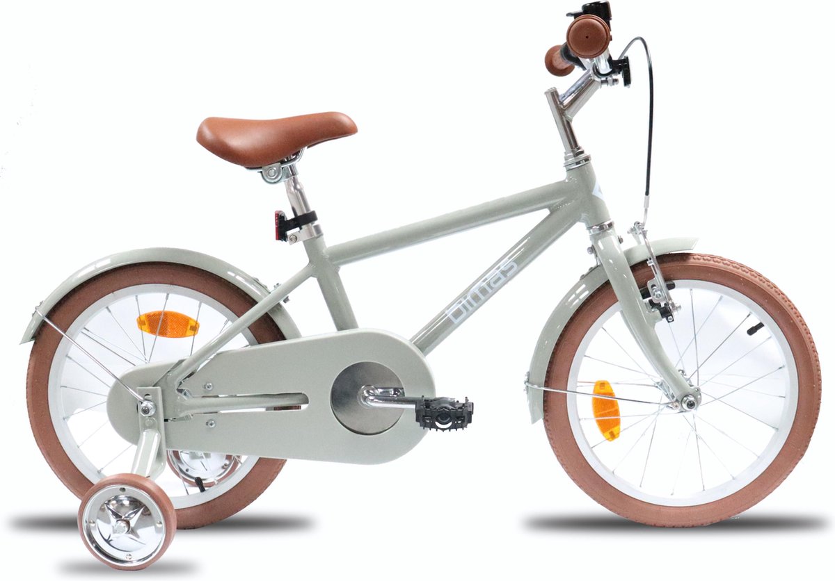 Bimas Maxi Jongensfiets 16 inch Pastel Green