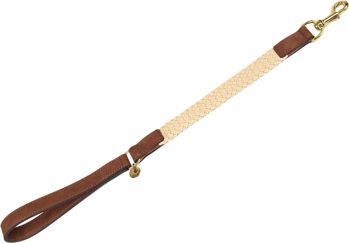 Fantail | Dog leash short Tau Dark Brown 60cmx25mm
