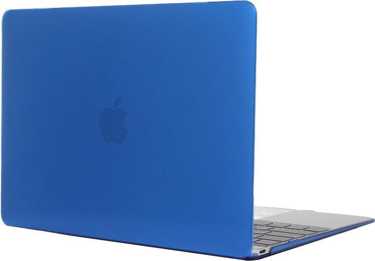 Mobigear Hard Case Crystal Donker Blauw voor Apple MacBook 12 inch