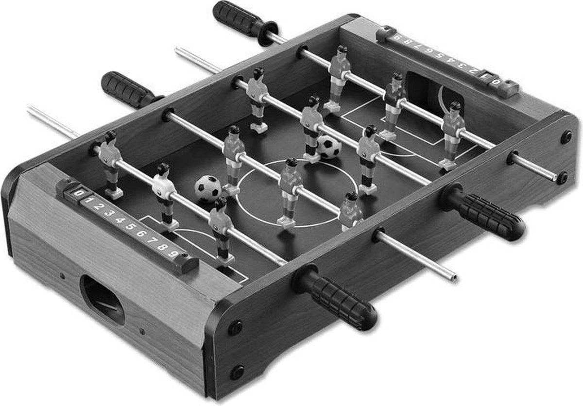 Tabletop Tafelvoetbal 48 x 51 x 10 cm - Grijs