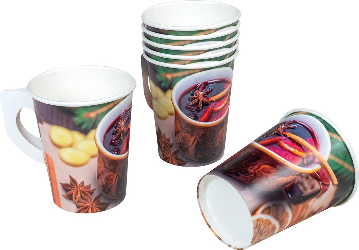 Tib Feestbekers Glühwein 260 Ml Karton 10 Stuks