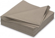 GALA Servetten - Golden Grey - 40x40cm - 25 Stuks - Zwart/Grijs