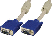Deltaco - VGA (D-Sub) naar VGA (D-Sub) - 10 m