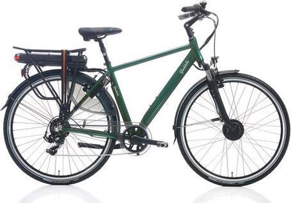 Paddello TY500 Elektrische Herenfiets + Telefoonhouder met USB oplader