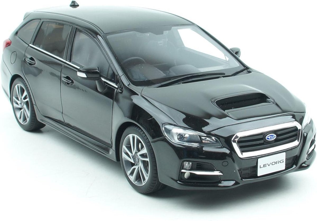 Kyosho Samurai Subaru Levorg 1. 6 GT-S Eyesight Zwart 1:18