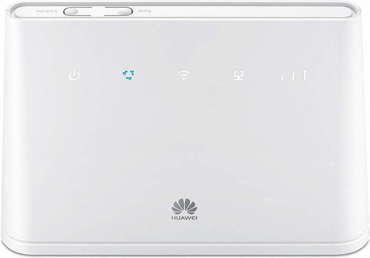 Huawei B311-221 draadloze router Single-band (2.4 GHz) Gigabit Ethernet 3G 4G Wit