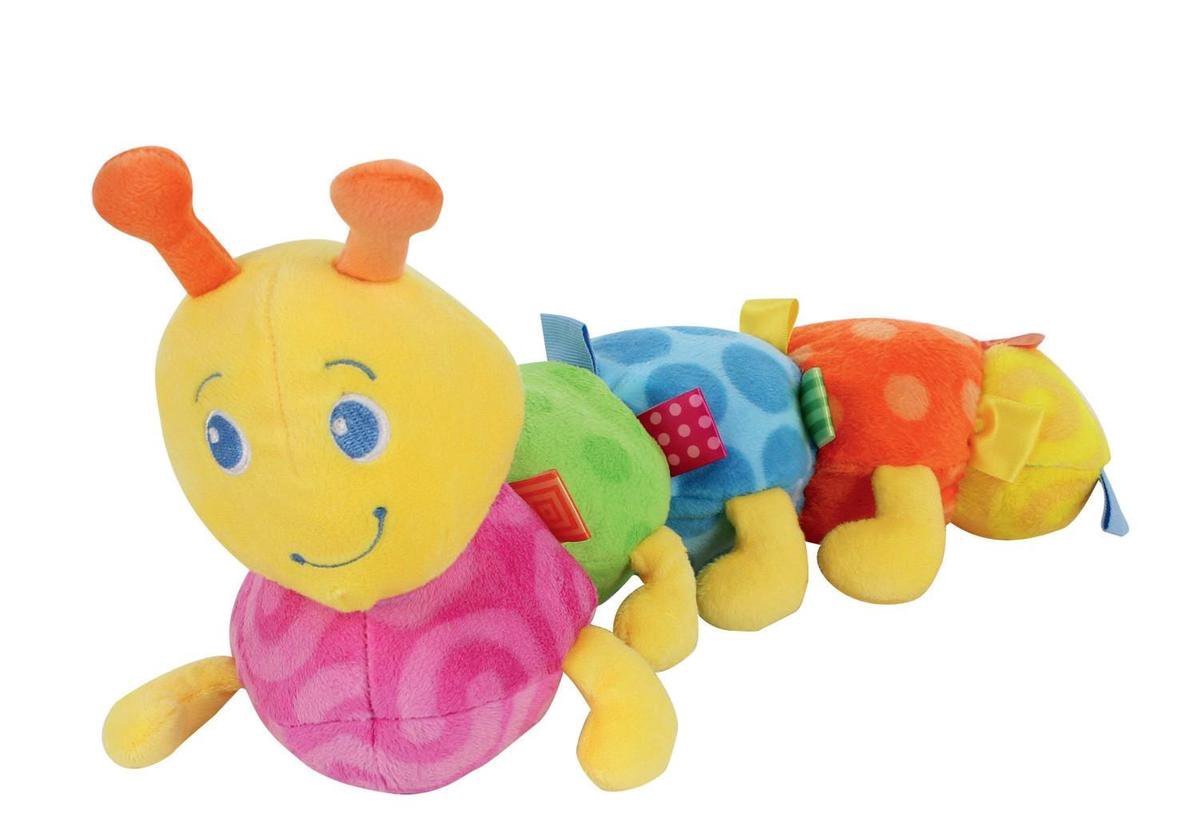 Taggies big colours caterpillar plush