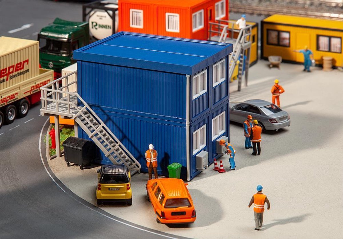 Faller - 4 Bouwcontainers