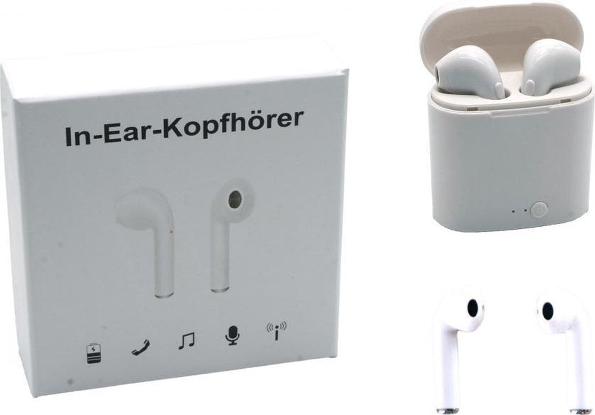 Bluetooth Oordoppen Wit
