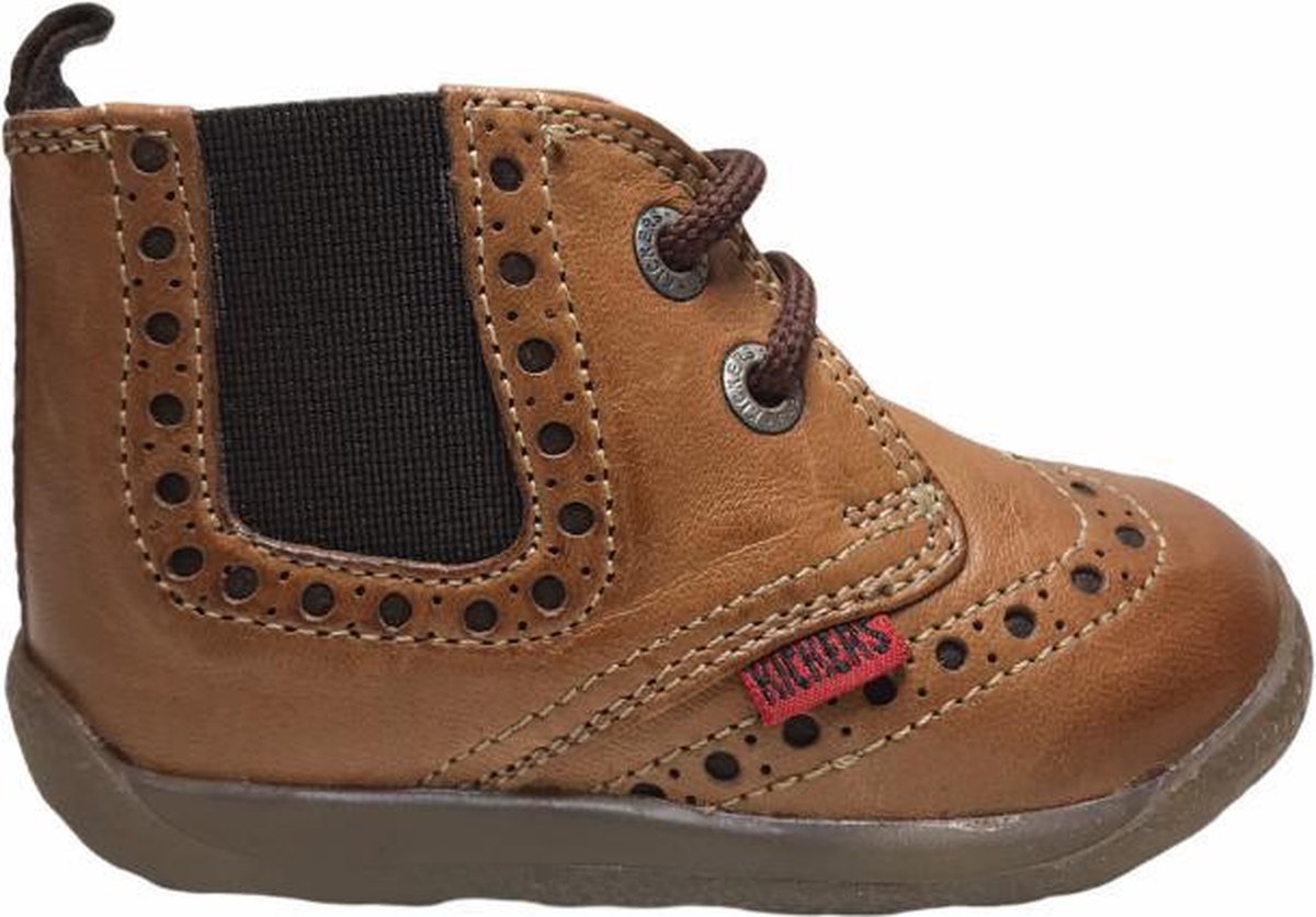 Kickers oxford vetersschoenen Kimba cognac mt 23