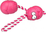 Coockoo Bumpies met touw strawberry hot Roze XL - >27kg