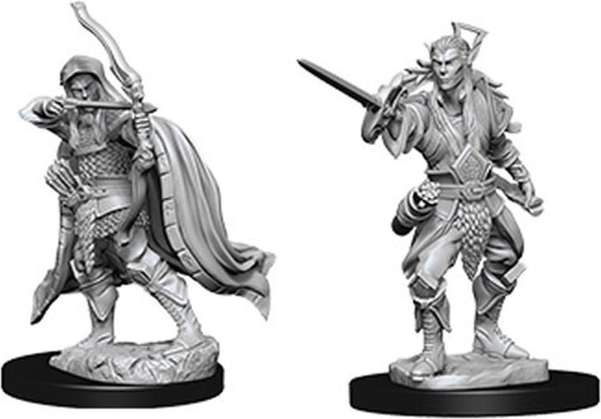 D&D Miniatures Male Elf Rogue