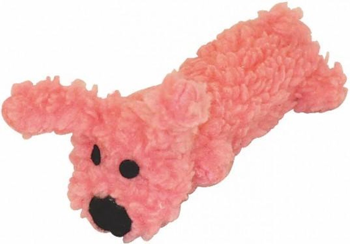 Pluche Hond Dotti Roze 16cm
