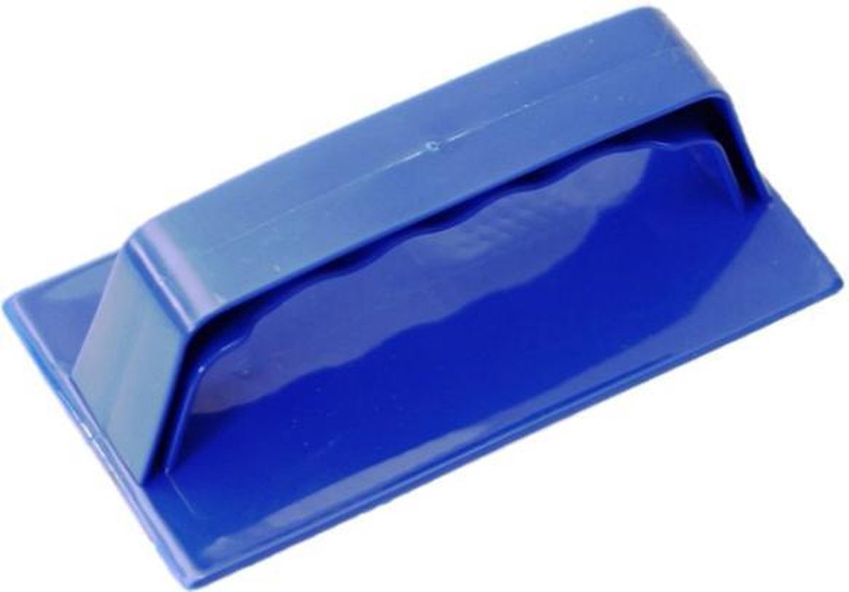 Padhouder mini met handgreep blauw