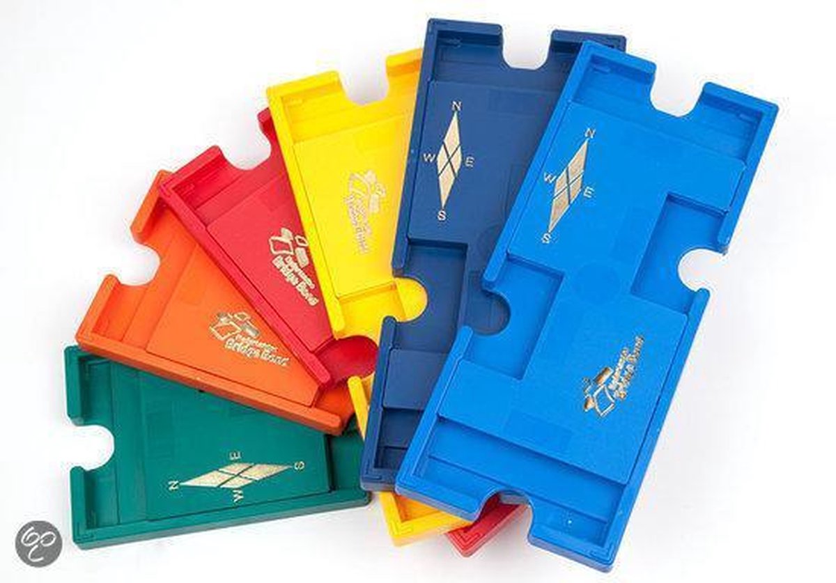 "Set van 4 Nederlandse Bridge Bond Boards