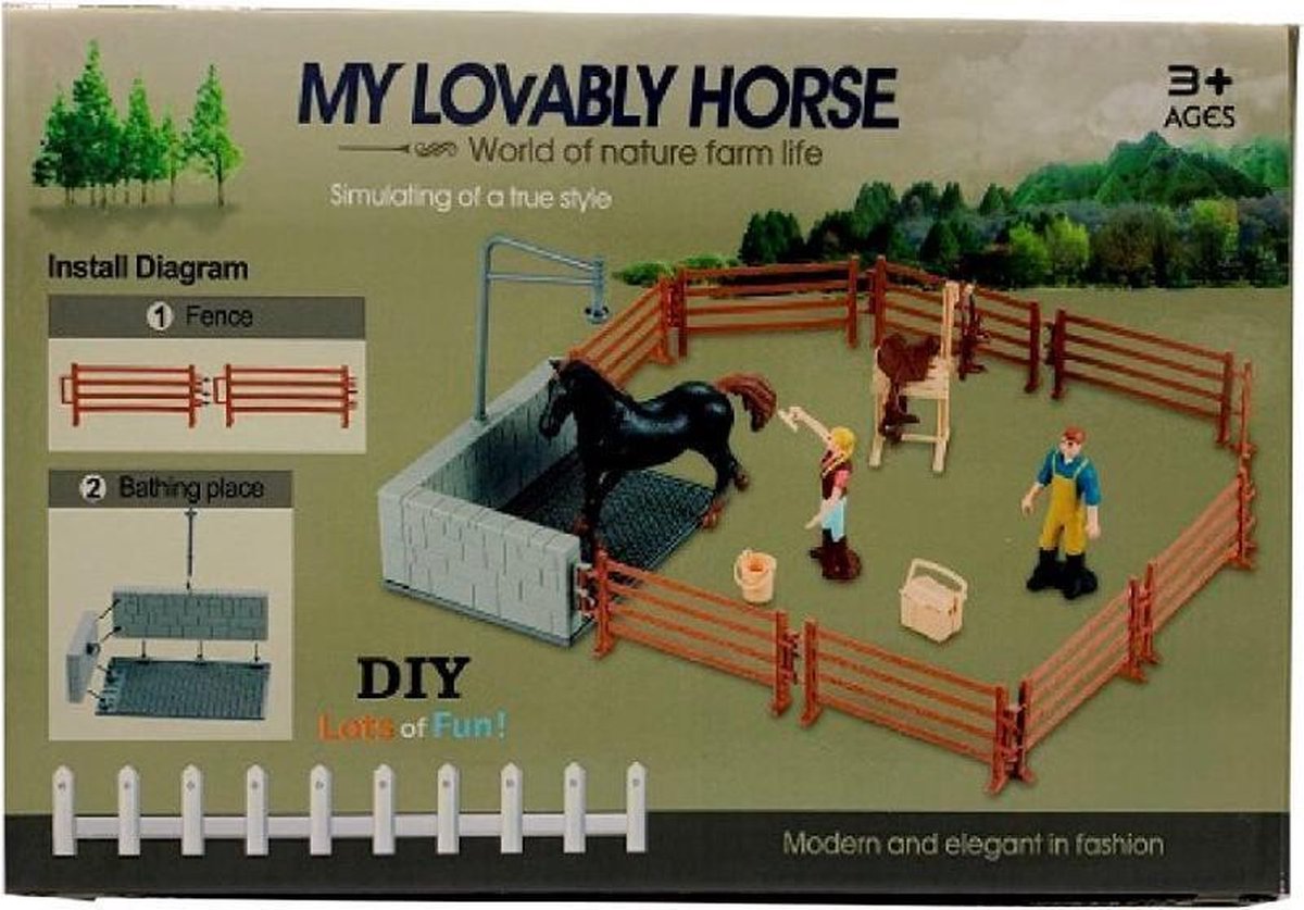 Horse Club Paarden Speelset