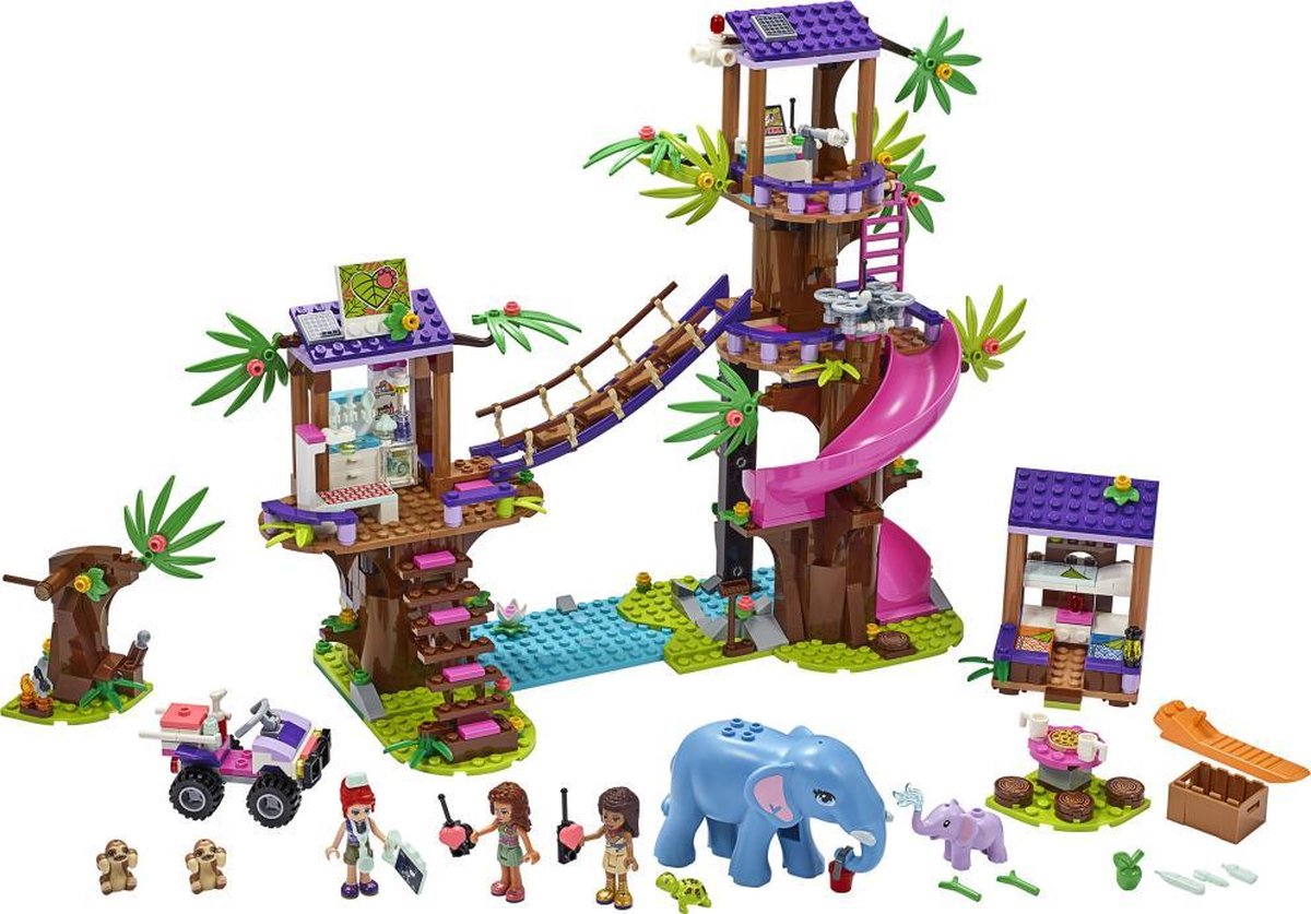 Lego Friends 41424 Jungle Boomhut Reddingsbasis