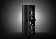 Glencairn Reisset met 2x Whiskyglas | Kristal | Handgemaakt in Schotland | In een exclusief leren reis-/ geschenkverpakking