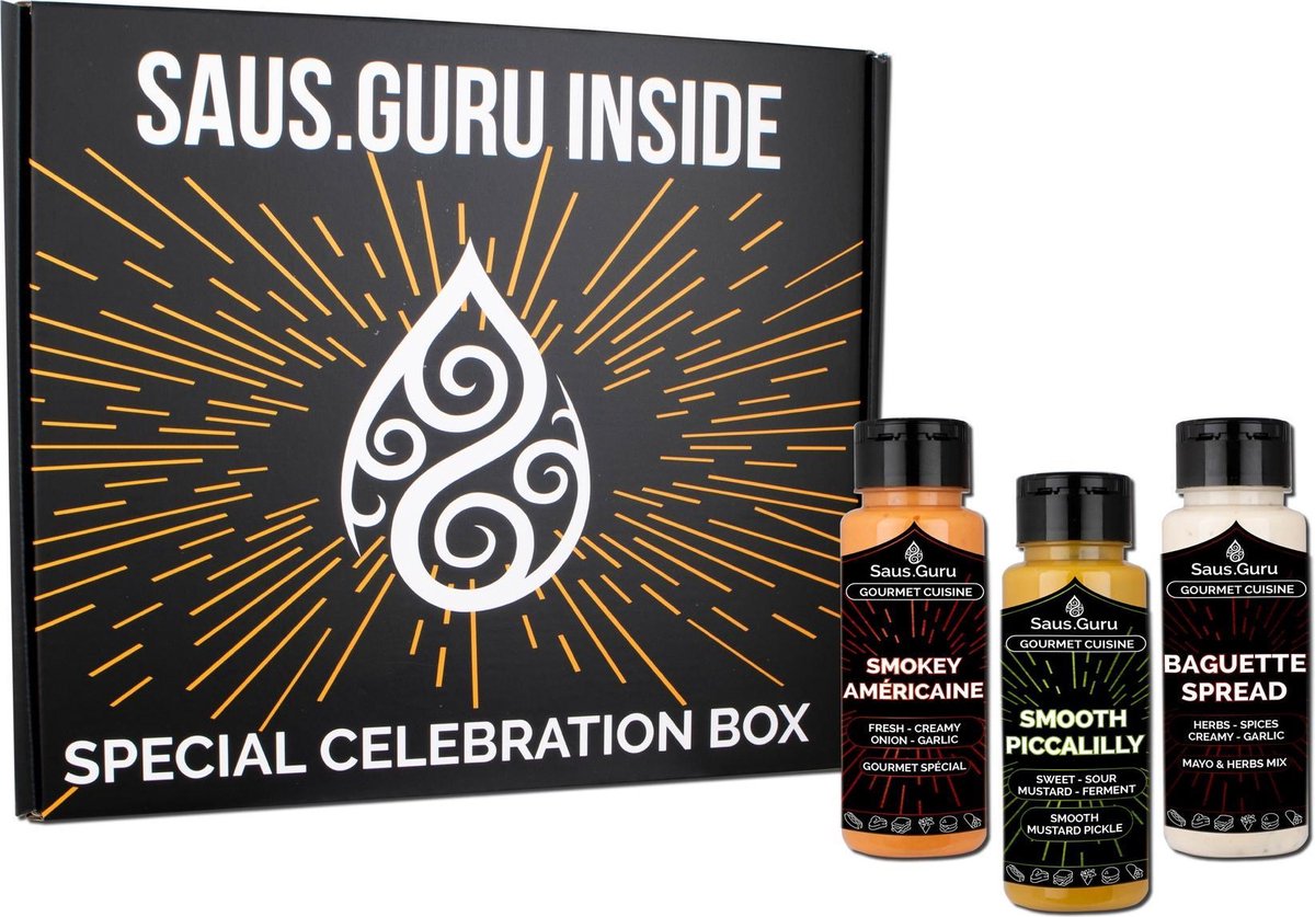 Saus.Guru Cadeau Doos Gourmet Cuisine Nr.1