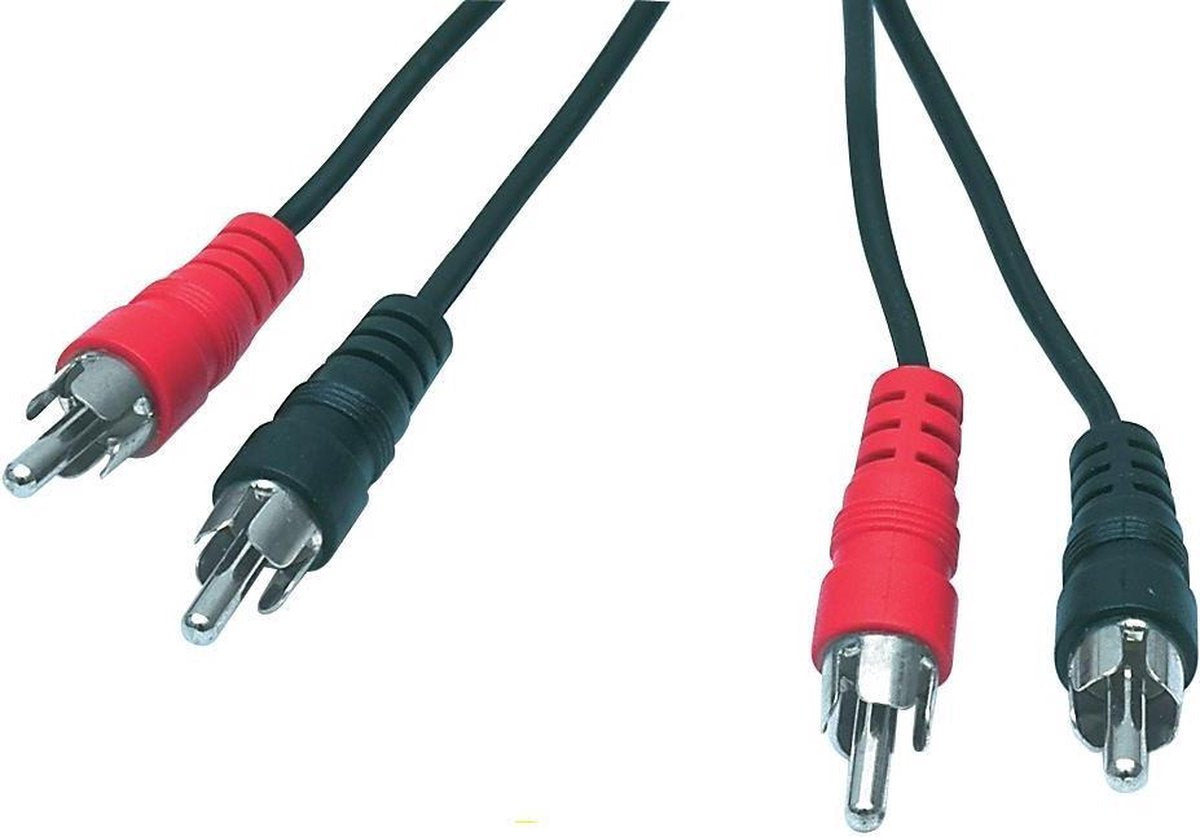2x RCA mannelijk - 2x RCA mannelijk 1