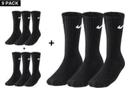 Nike - 9 Pair Tennis Crew Sock - Unisex - maat 34-38