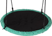 Nestschommel Comfort Groen met Kussen Ø100 cm PP touwen