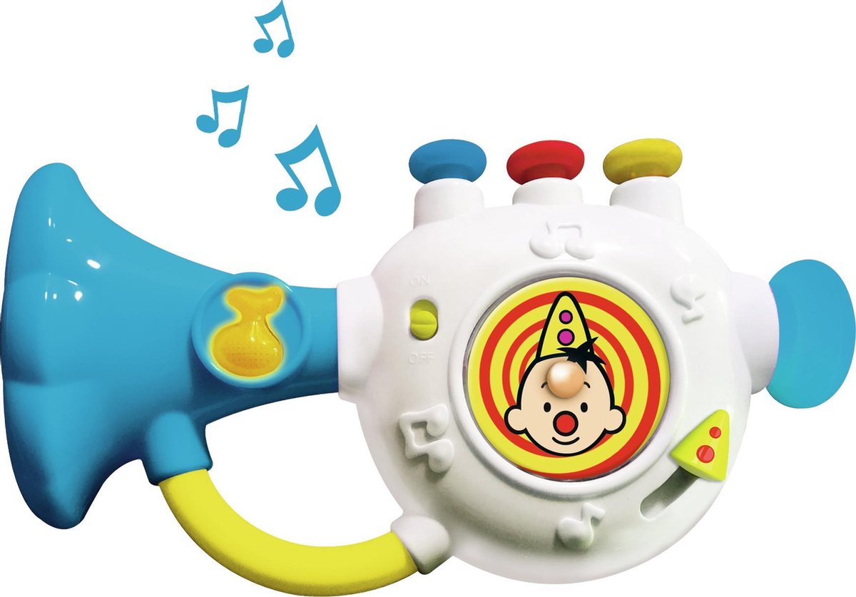 Bumba - Mijn eerste Trompet - met Bumba muziek en geluid - inclusief batterijen