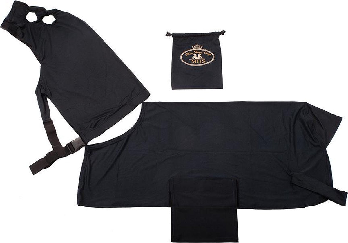 MHS Lycra Hood & Body Set Blauw S