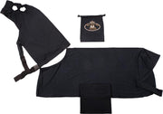 MHS Lycra Hood & Body Set Blauw S