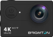 Brigmton Bsc-10hd4k Action Sports Camera 4k Ultra Hd 20 Mp Wi-fi 65 G