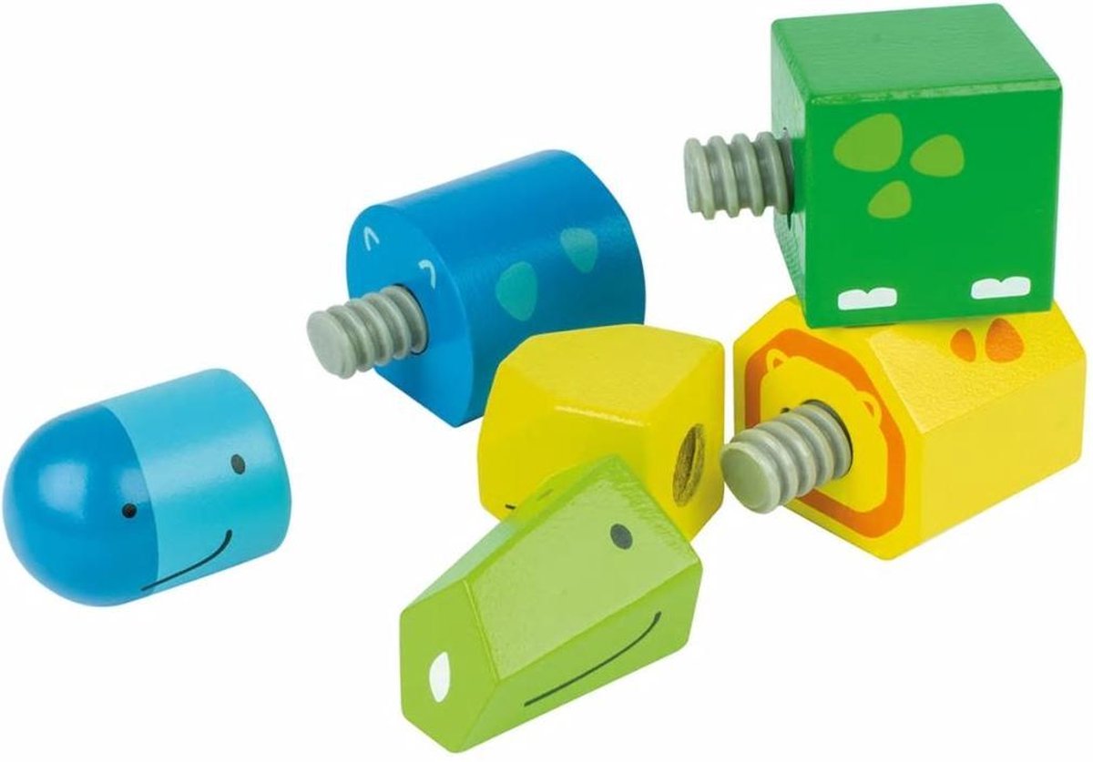 Houten draaivormen dieren