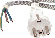 Fixapart W8-90001 electriciteitssnoer Grijs 3 m