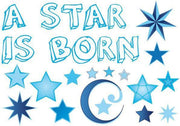 Adhesive Blauw a star is born