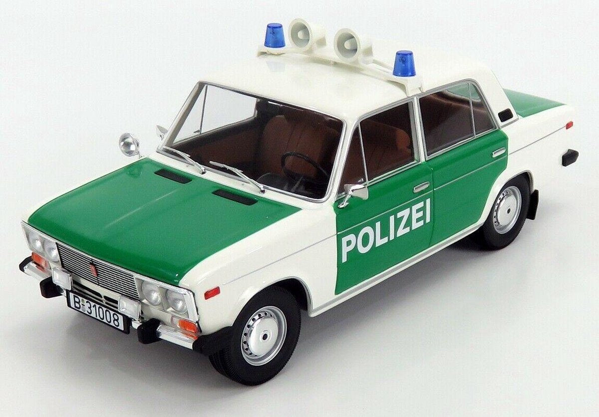 Lada 2106 Polizei 1976 Green/White