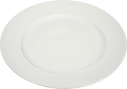 J-Line Bord Streep Porselein Wit 20X20x2cm