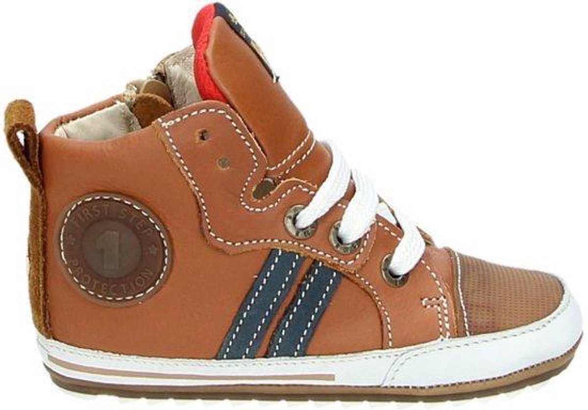 Shoesme Baby Proof Smart Jongens Baby schoen - Cognac - Maat 18