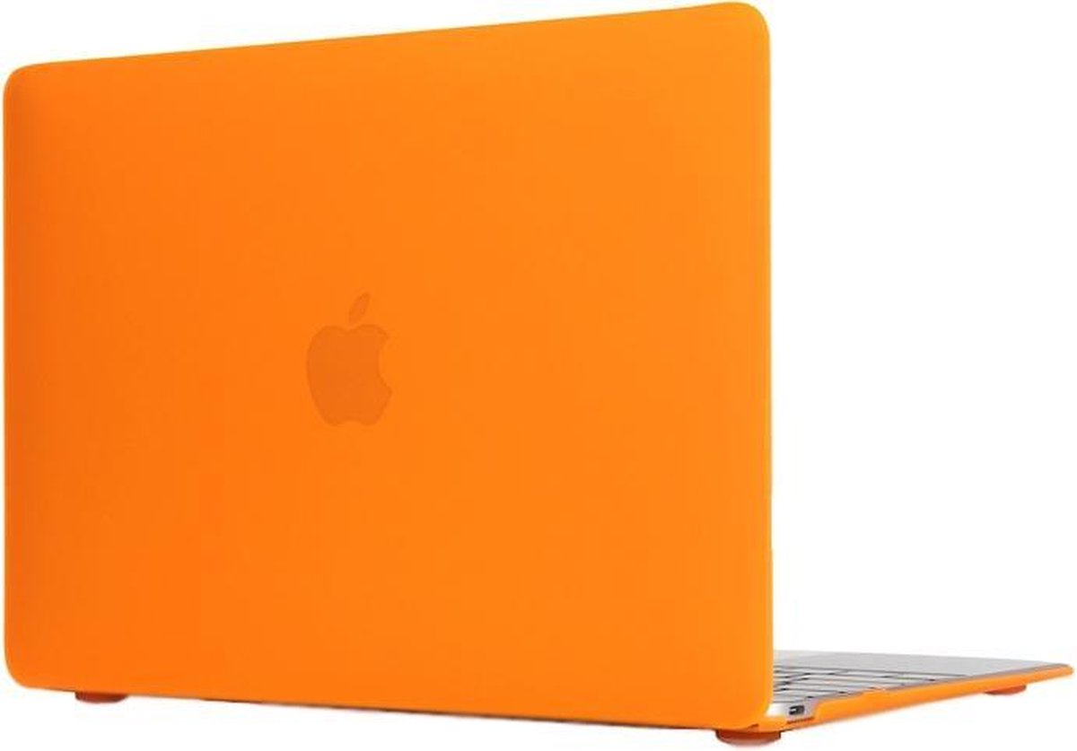Mobigear Hard Case Frosted Oranje voor Apple MacBook 12 inch
