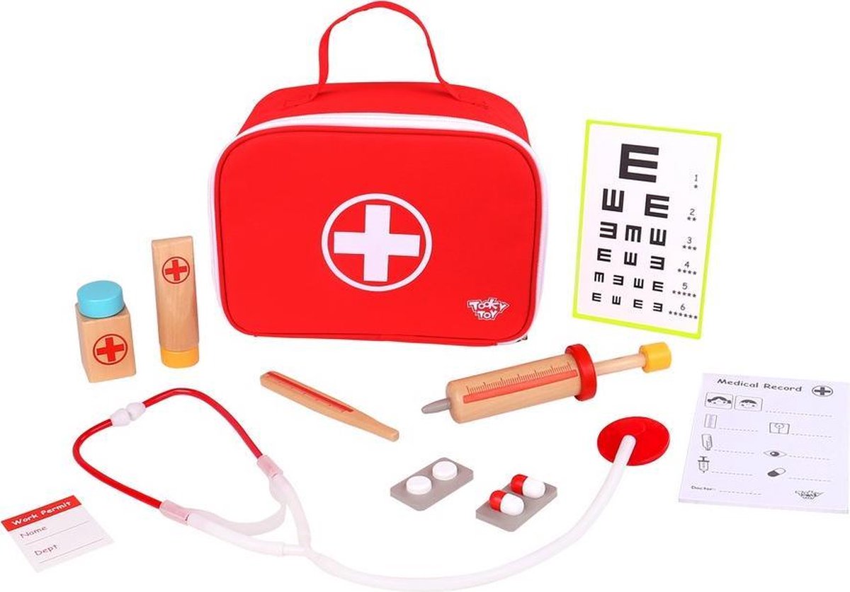 Tooky Toy Dokterskoffer Junior 24