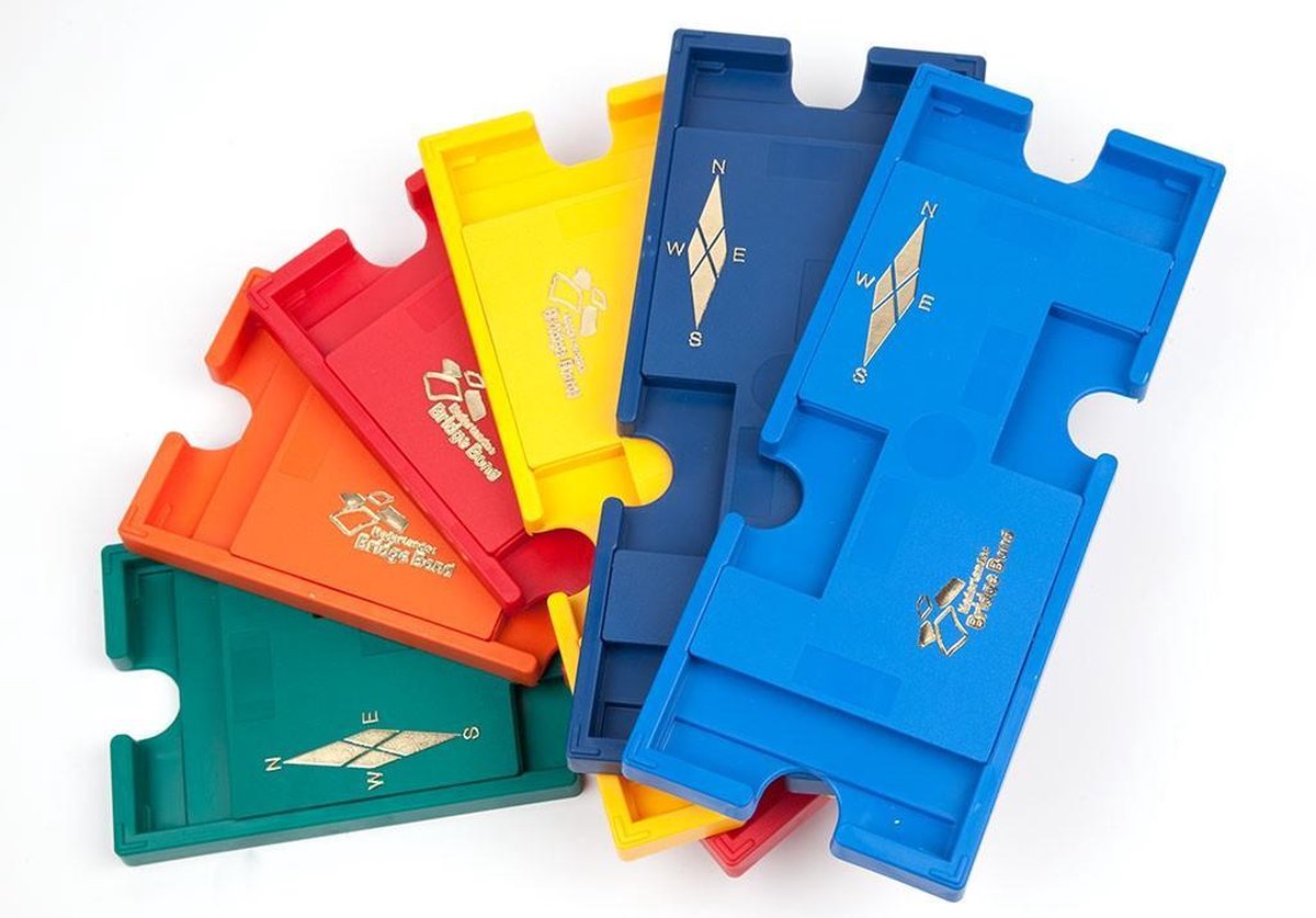 "Set van 4 Nederlandse Bridge Bond Boards