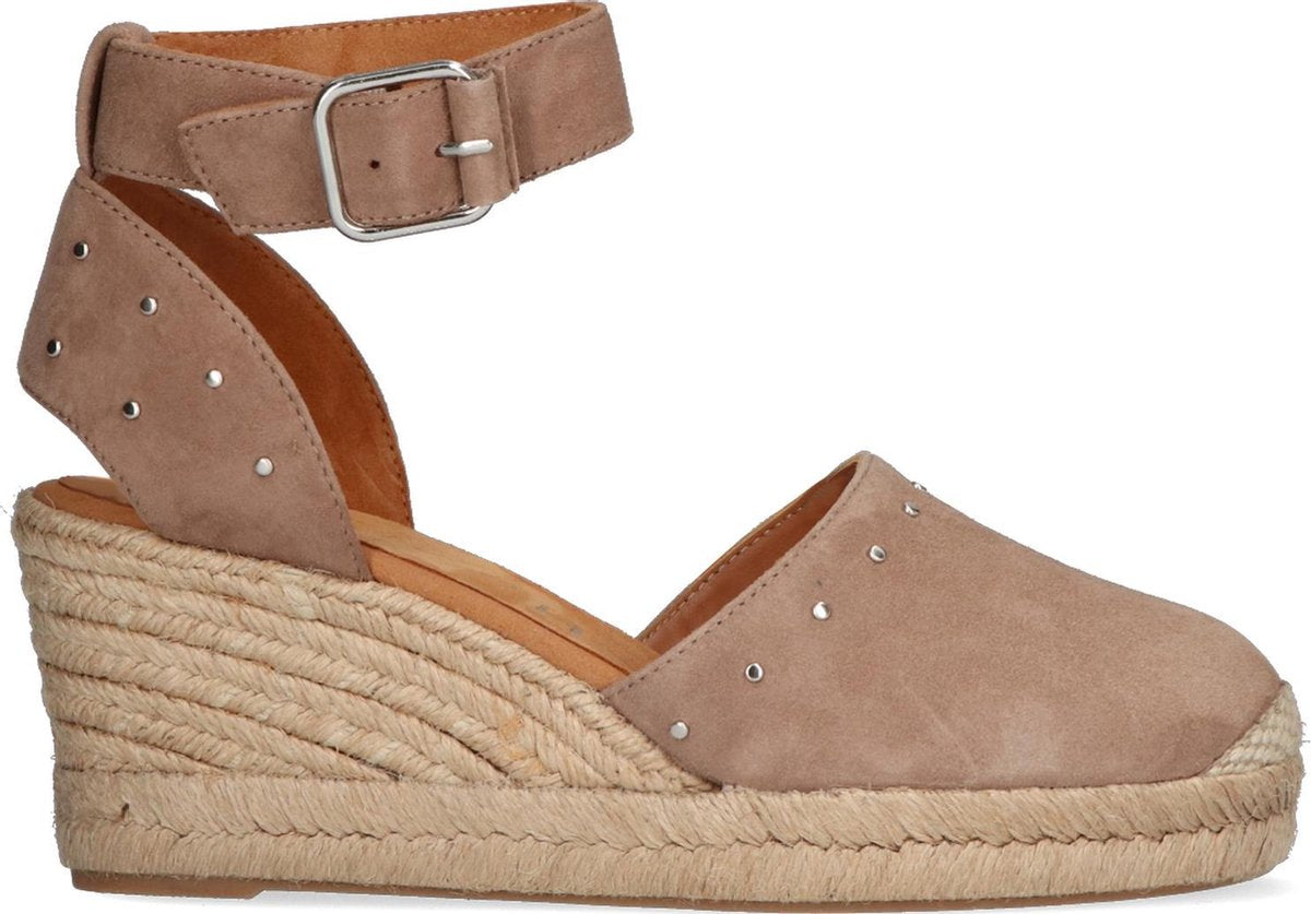 Unisa Cliver Espadrilles - Met Sleehak - Dames - Bruin - Maat 38