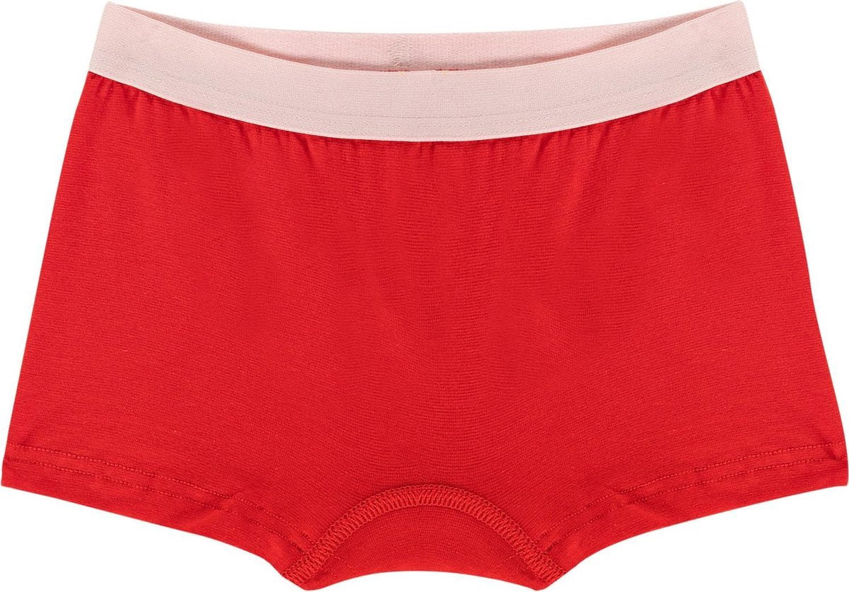 Wilson's Paradise Meisjes short zonder label rood met roze - Product Maat: 110-116