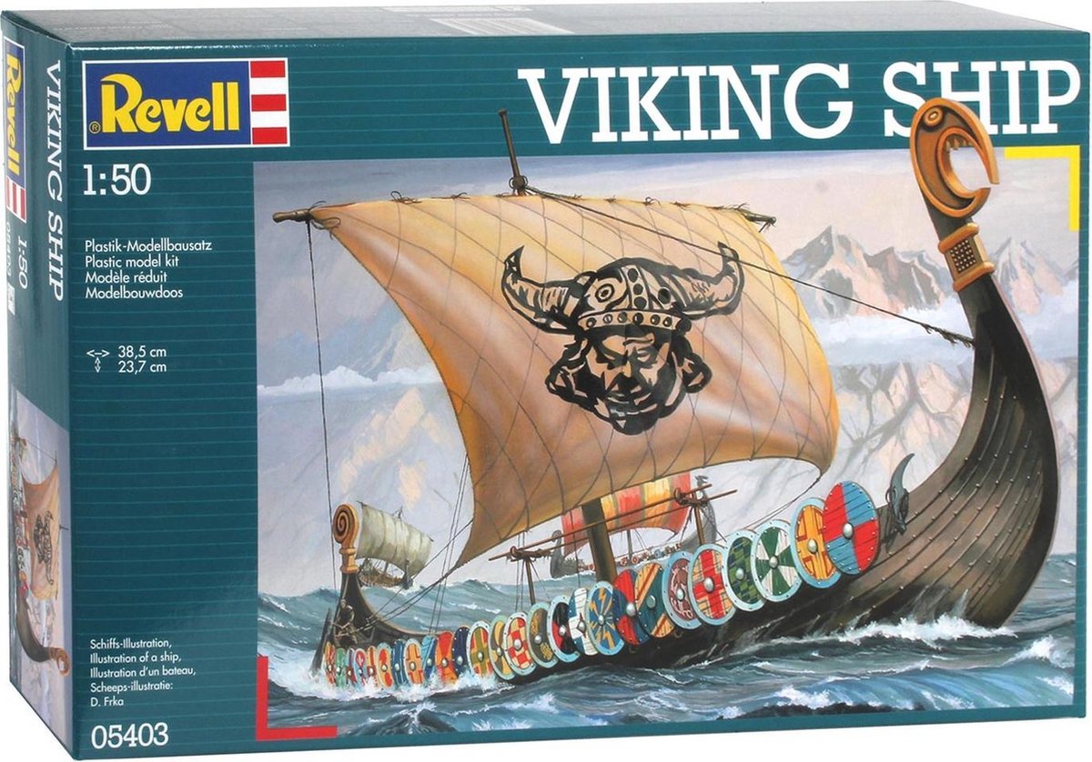Revell Viking Ship 1:50 Zeilschip Montagekit