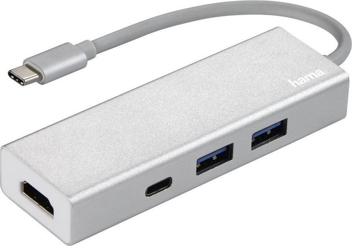Hama 00135756 USB / HDMI Adapter [1x USB-C stekker - 1x HDMI-bus