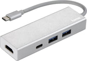 Hama 00135756 USB / HDMI Adapter [1x USB-C stekker - 1x HDMI-bus