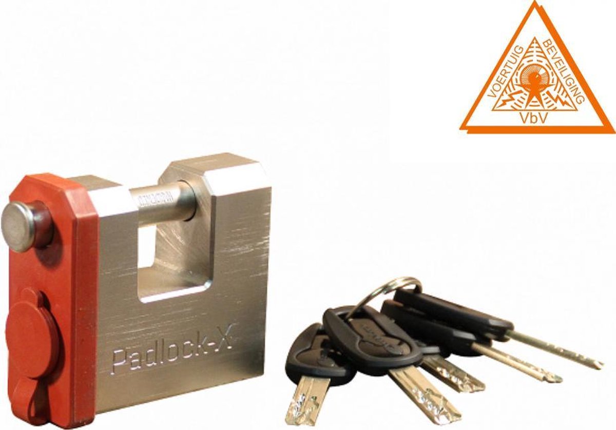 DoubleLock Padlock X - SCM gekeurd - diverse toepassingen