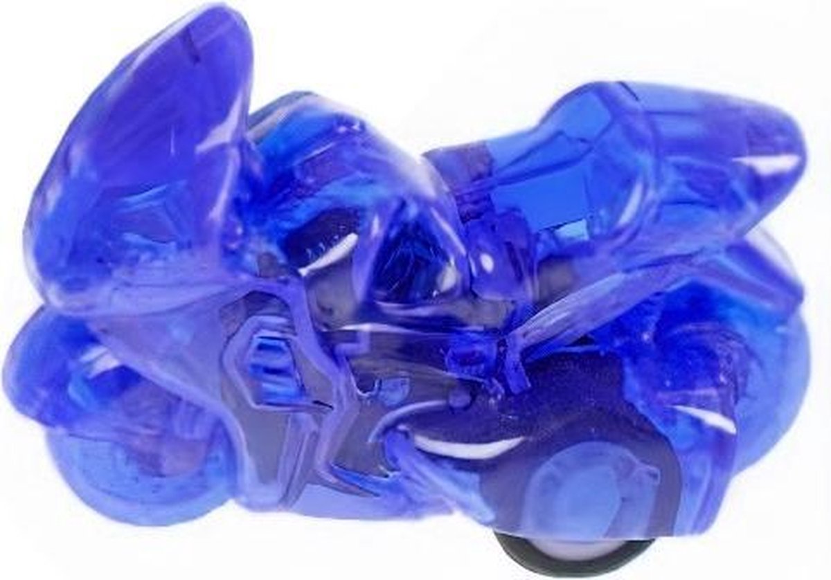 Lg-imports Racemotor Pull Back Jongens 5 Cm Blauw/transparant